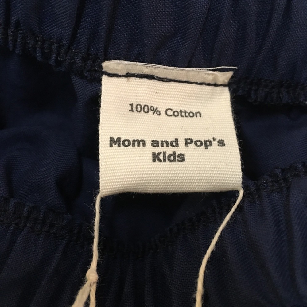Skirt ORGANIC Girls 14/16 Midi Navy Blue Ruffle Tiered Cotton Mom and Pop's Kids - Picture 5 of 9